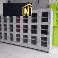 Tủ giày bằng sắt sơn tĩnh điện 15 khoang21C7KGCK